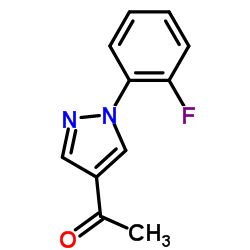 1-[1-(2-Fluorophenyl)-1H-pyrazol-4-yl]ethanone图片