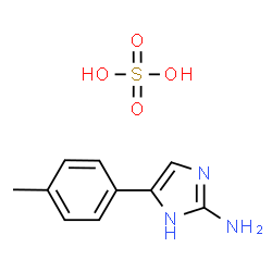 5-(4-METHYLPHENYL)-1H-IMIDAZOL-2-AMINE SULPHATE (2:1)结构式