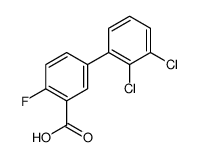 5-(2,3-dichlorophenyl)-2-fluorobenzoic acid Structure