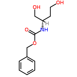 (S)-(3-羟基-1-羟甲基丙基)氨基甲酸苄酯图片