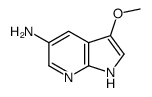 3-Methoxy-1H-pyrrolo[2,3-b]pyridin-5-amine Structure