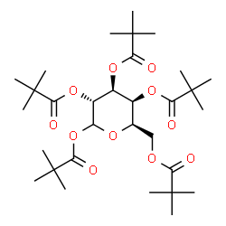 D-galactose pentapivalate structure