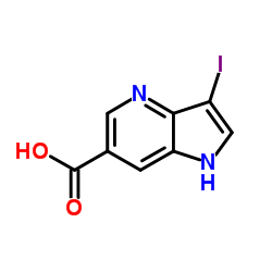 3-Iodo-4-azaindole-6-carboxylic acid picture