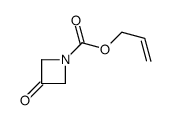 3-氧代氮杂丁烷-1-羧酸烯丙酯结构式