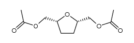 (+/- )-[(2S,5R)-tetrahydrofuran-2,5-diyl]bis(methyl) diacetate结构式