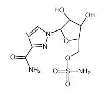 ribavirin 5'-sulfamate结构式