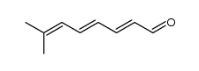 (2E,4E)-7-methyl-2,4,6-octatrienal Structure