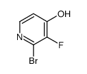 2-溴-3-氟吡啶-4-醇结构式