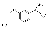 (S)-Cyclopropyl(3-methoxyphenyl)methanamine hydrochloride picture
