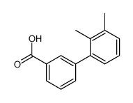 2,3-Dimethylbiphenyl-3-carboxylic acid structure