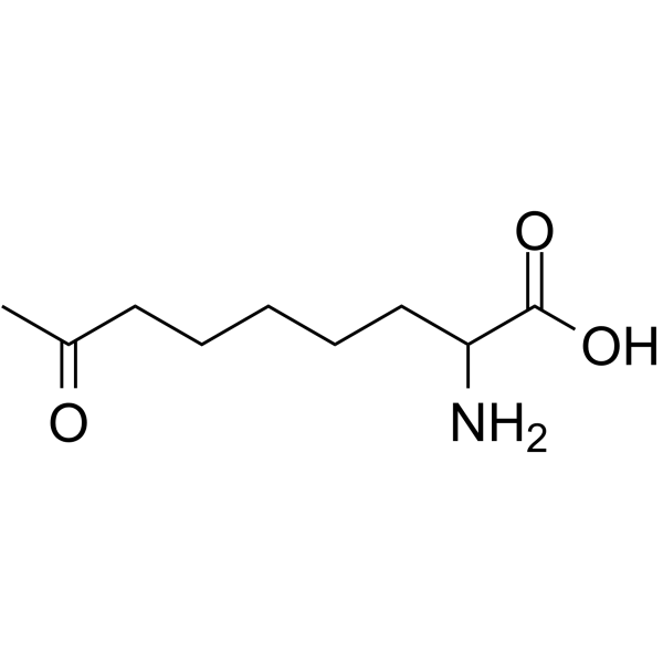 2-Amino-8-oxononanoic acid结构式