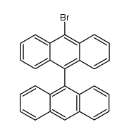 10-bromo-9,9'-bianthracene结构式