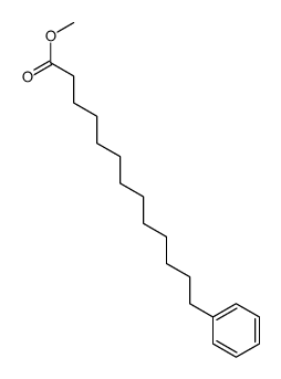 methyl 13-phenyltridecanoate Structure