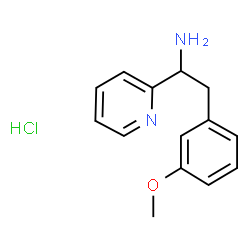 2-(3-METHOXYPHENYL)-1-(PYRIDIN-2-YL)ETHANAMINEHYDROCHLORIDE picture