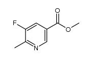 Methyl 5-Fluoro-6-methylnicotinate structure