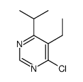 4-chloro-5-ethyl-6-isopropylpyrimidine Structure