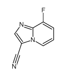 8-fluoroimidazo[1,2-a]pyridine-3-carbonitrile Structure