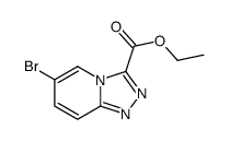 ETHYL 6-BROMO-[1,2,4]TRIAZOLO[4,3-A]PYRIDINE-3-CARBOXYLATE picture