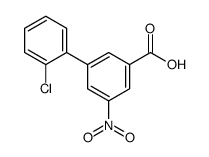 3-(2-chlorophenyl)-5-nitrobenzoic acid结构式