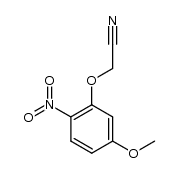 2-(5-methoxy-2-nitrophenoxy)acetonitrile Structure