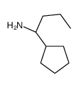 (1S)-1-Cyclopentyl-1-butanamine结构式