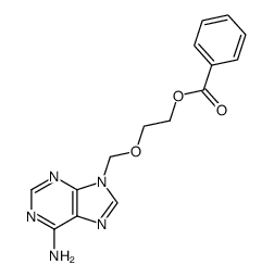 2-((adenin-9-yl)-methoxy)ethyl benzoate Structure