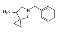 5-苄基-5-氮杂螺[2.4]庚烷-7-胺结构式