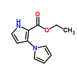 Ethyl 1'H-1,3'-bipyrrole-2'-carboxylate结构式