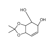 1,3-Benzodioxole-4,5-diol,3a,4,5,7a-tetrahydro-2,2-dimethyl-, (3aS,4R,5R,7aR) picture