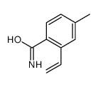 Benzamide, 2-ethenyl-4-methyl- (9CI) Structure