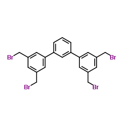 3,3'',5,5''-Tetrakis(bromomethyl)-1,1':3',1''-terphenyl Structure