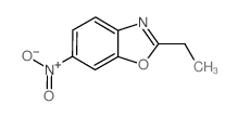 2-乙基-6-硝基苯并噁唑结构式