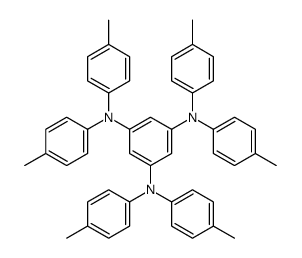1-N,1-N,3-N,3-N,5-N,5-N-hexakis(4-methylphenyl)benzene-1,3,5-triamine结构式