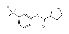 N-[3-(trifluoromethyl)phenyl]cyclopentanecarboxamide Structure