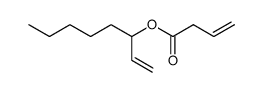 oct-1-en-3-yl but-3-enoate Structure