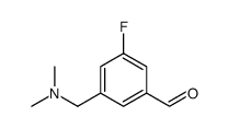 3-((Dimethylamino)methyl)-5-fluorobenzaldehyde picture