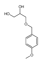 3-(4-甲氧基苄氧基)丙烷-1,2-二醇结构式