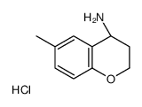 (S)-6-Methylchroman-4-amine hydrochloride Structure