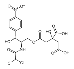 [(2R,3R)-2-[(2,2-dichloroacetyl)amino]-3-hydroxy-3-(4-nitrophenyl)propyl] (E)-3-phenylprop-2-enoate结构式