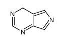 4H-Pyrrolo[3,4-d]pyrimidine (8CI) structure