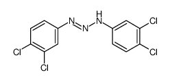3,4-dichloro-N-[(3,4-dichlorophenyl)diazenyl]aniline结构式