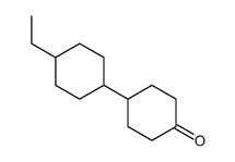 4-(4-Ethylcyclohexyl)cyclohexanone Structure