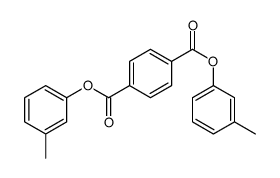 bis(3-methylphenyl) benzene-1,4-dicarboxylate结构式