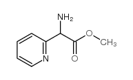 Methyl 2-amino-2-(pyridin-2-yl)acetate Structure