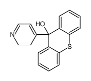 9-pyridin-4-ylthioxanthen-9-ol Structure