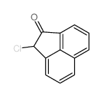 1(2H)-Acenaphthylenone,2-chloro-结构式