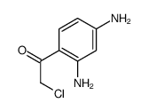 Ethanone, 2-chloro-1-(2,4-diaminophenyl)- (9CI) Structure