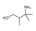 3-amino-2,3-dimethylbutan-1-ol structure