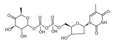 Thymidine-5'-diphosphate-4-keto-6-deoxy-D-glucose disodium salt图片