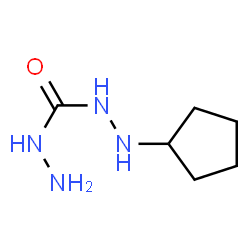 Carbonic dihydrazide,2-cyclopentyl- (9CI) structure